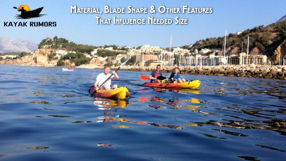 Material, Blade Shape & Other Features That Influence Needed Size